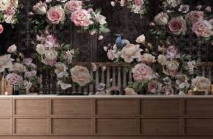 Wybierz Fototapeta 3D róże  na ścianę