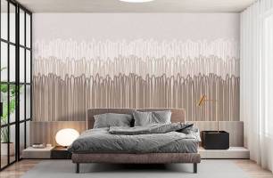 Wybierz Fototapeta Beżowa ściana w stylu minimalizm Tapeta do biura na ścianę