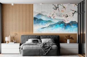 Wybierz Fototapeta motywy japońskie Tapeta w łazience na ścianę