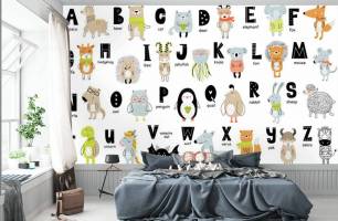 Wybierz Fototapeta Angielski alfabet  na ścianę