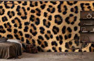 Wybierz Fototapeta Tygrysów print Wnętrze glamour na ścianę