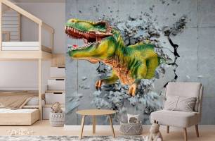 Wybierz Fototapeta Dinozaur 3D Tapety dinozaury na ścianę