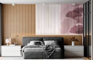 Wybierz Fototapeta Ginkgo dizajnerskie Tapeta w salonie na ścianę