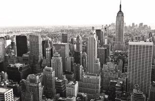 Wybierz Fototapeta Nowy Jork czarno-biały Tapeta miasto na ścianę