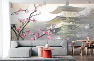 Wybierz Fototapeta motywy japońskie  na ścianę