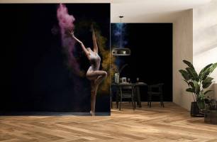 Wybierz Fototapeta dziewczyna tancerka Sportowe tapety na ścianę