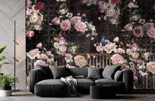 Wybierz Fototapeta 3D róże  na ścianę