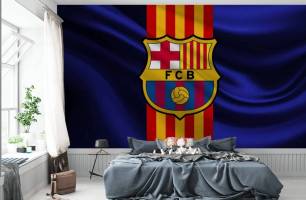 Wybierz Fototapeta Barcelona piłka nożna na ścianę