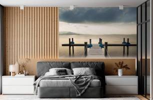 Wybierz Fototapeta Molo nad morzem Korzeń tapety na ścianę