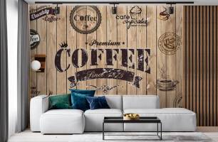 Wybierz Fototapeta do kawiarni Tapeta na kawiarnię na ścianę