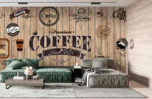 Wybierz Fototapeta do kawiarni Tapeta na kawiarnię na ścianę