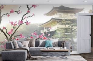 Wybierz Fototapeta motywy japońskie Mural ścienny na korytarzu na ścianę