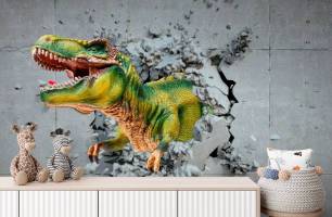 Wybierz Fototapeta Dinozaur 3D Tapety dinozaury na ścianę