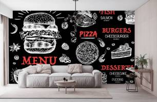 Wybierz Fototapeta do fast food Tapeta na kawiarnię na ścianę