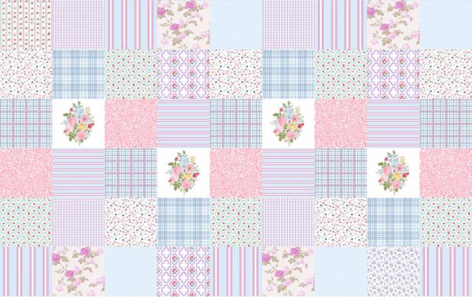 Fototapeta Paczwork pattern