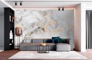 Wybierz Fototapeta Ściana marmurowa szara Tapeta w sypialni na ścianę