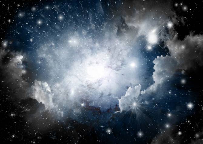 Fototapeta kosmos na sufit