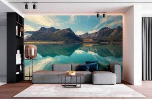 Wybierz Fototapeta Jeziora skandynawskie natura Tapeta w salonie na ścianę
