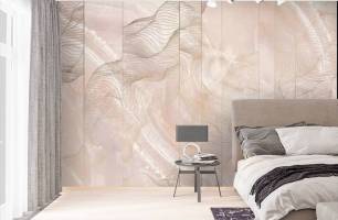 Wybierz Fototapeta Marmur abstrakcja w kolorze brzoskwiniowym Tapeta do biura na ścianę