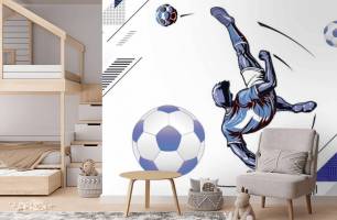 Wybierz Fototapeta Piłkarz dla nastolatek Kolekcja tapet piłkarskich na ścianę