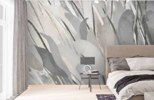 Wybierz Fototapeta Malowany wzór Tapeta w sypialni na ścianę
