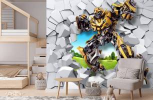 Wybierz Fototapeta Bumblebee 3D  na ścianę