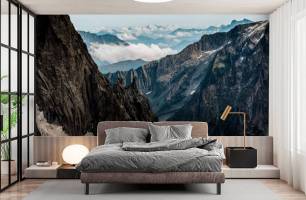 Wybierz Fototapeta Góry w stylu skandynawskim Tapeta do biura na ścianę