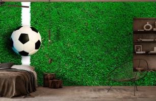 Wybierz Tapeta Piłka na linii Sportowe tapety na ścianę