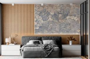Wybierz Fototapeta kwiatowy wzór nadruk Tapeta w salonie na ścianę