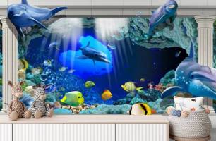 Wybierz Fototapeta Morskie zwierzęta  na ścianę