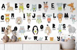 Wybierz Fototapeta Angielski alfabet  na ścianę