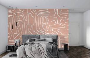 Wybierz Fototapeta Linie minimalistyczne Tapeta do biura na ścianę