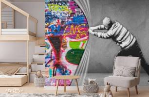 Wybierz Fototapeta Graffiti dla nastolatek Fototapeta dla nastolatka na ścianę