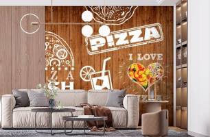 Wybierz Fototapeta do pizzerii Korzeń tapety na ścianę