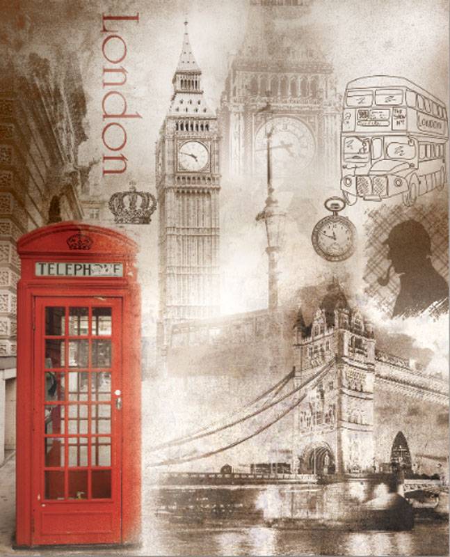 Fototapeta Vintage London