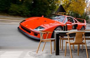 Wybierz Tapeta Ferrari F40 Fototapety samochodowe na ścianę