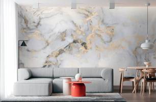 Wybierz Fototapeta Ściana marmurowa szara Tapeta w sypialni na ścianę