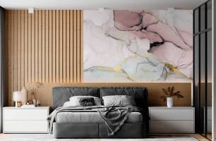 Wybierz Fototapeta Marmur rożowy Tapeta w sypialni na ścianę