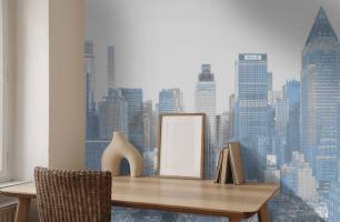 Wybierz Fototapeta Nowoczesny miasto w stylu industrialnym Fototapeta według stylu na ścianę