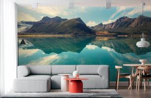 Wybierz Fototapeta Jeziora skandynawskie natura Tapeta w salonie na ścianę