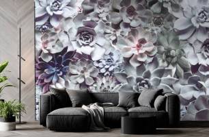 Wybierz Fototapeta 3D kwiaty  na ścianę