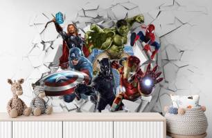 Wybierz Tapeta 3D Avengers Korzeń tapety na ścianę