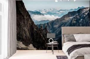 Wybierz Fototapeta Góry w stylu skandynawskim Tapeta do biura na ścianę