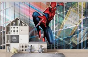 Wybierz Fototapeta Spiderman Tapety do pokoju dziecięcego na ścianę
