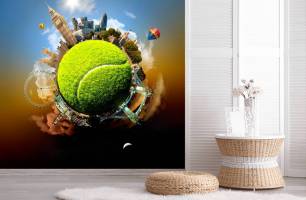 Wybierz Fototapeta tenis światowy Sportowe tapety na ścianę