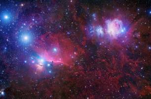 Wybierz Fototapeta Mgławica Oriona Przestrzeń tapety na ścianę