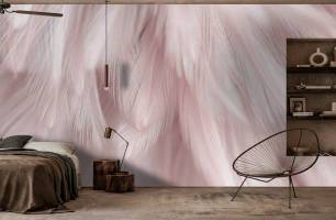 Wybierz Fototapeta różowe pióra Pióra tapety na ścianę