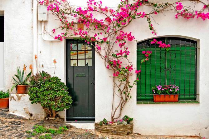 Tapeta Cadakes Street, Hiszpania