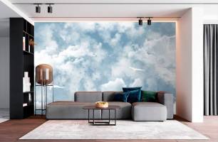 Wybierz Fototapeta Ptaki w niebe Tapeta w sypialni na ścianę
