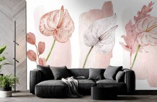 Wybierz Fototapeta Kwiaty anturium Miejsce inspiracji  na ścianę